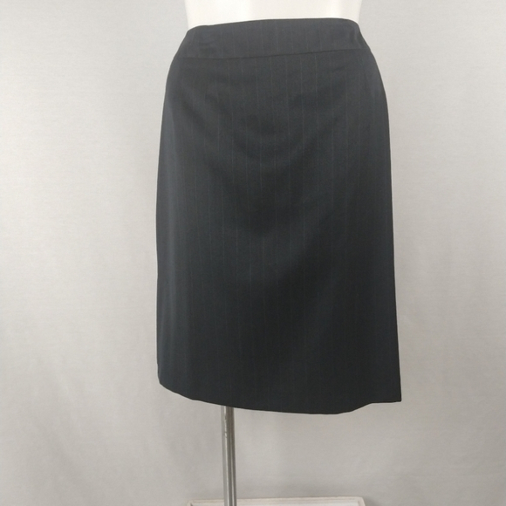 Harvey Bernard Pinstripe Skirt